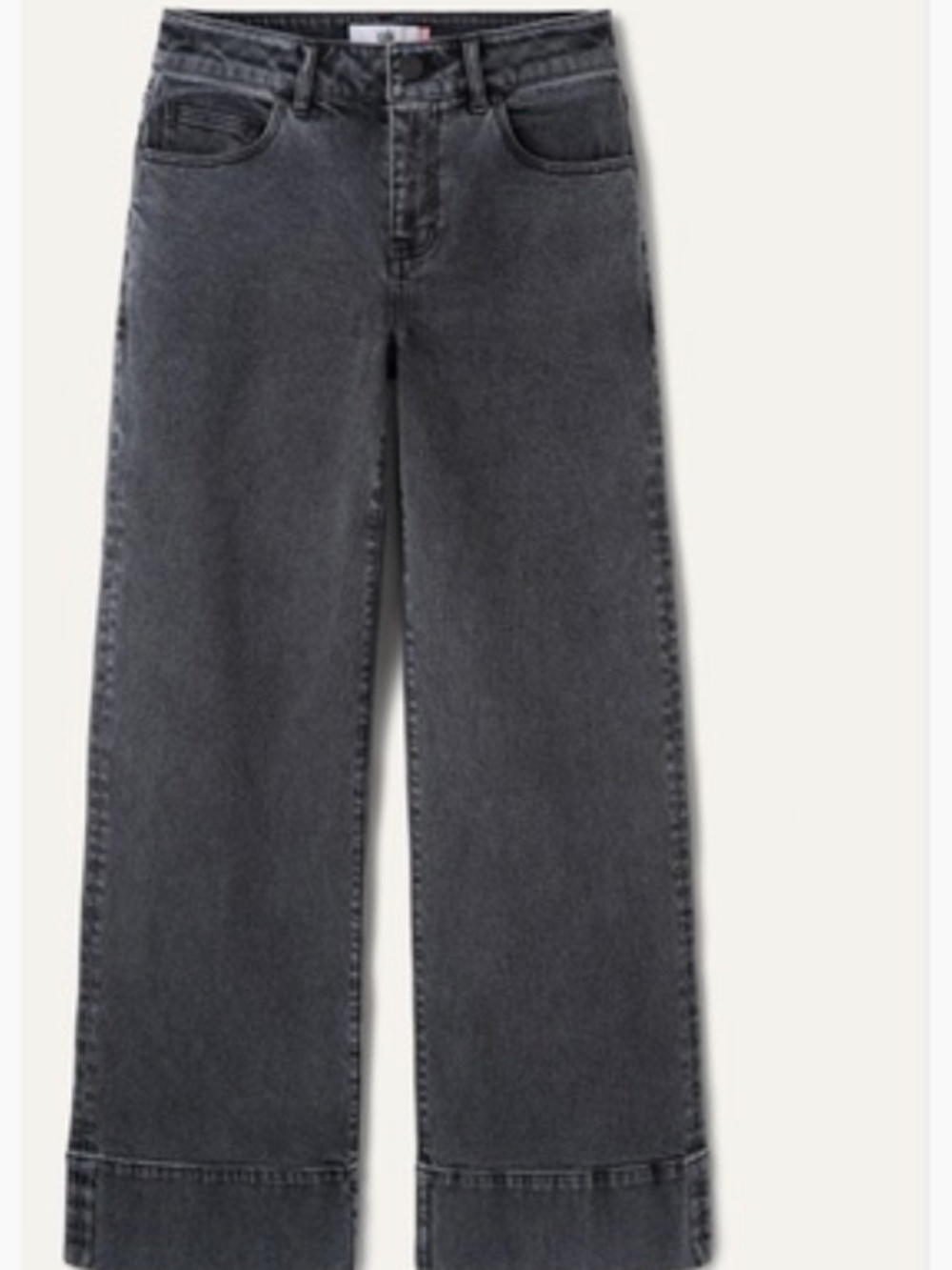 Cabi Lennox Jean /Black w/ Long 34" inseam, High Rise, size 12 -New never worn